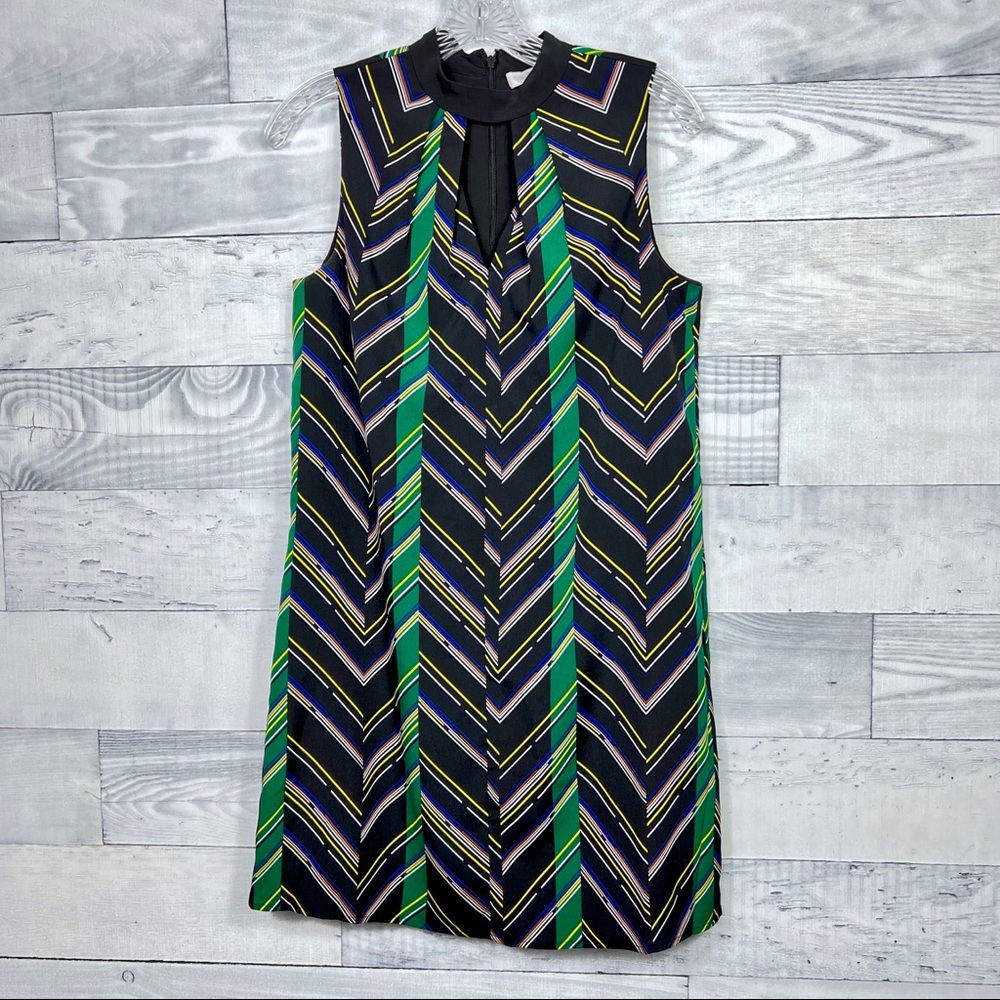 1. State Chevron Print Dress - Picture 2 of 6